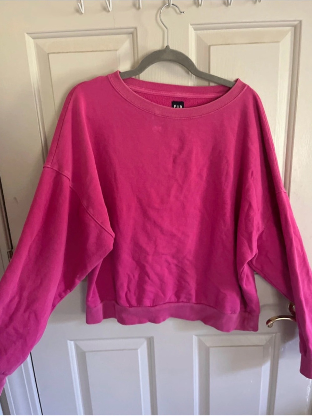 GAP Hot Pink Pullover Sweatshirt